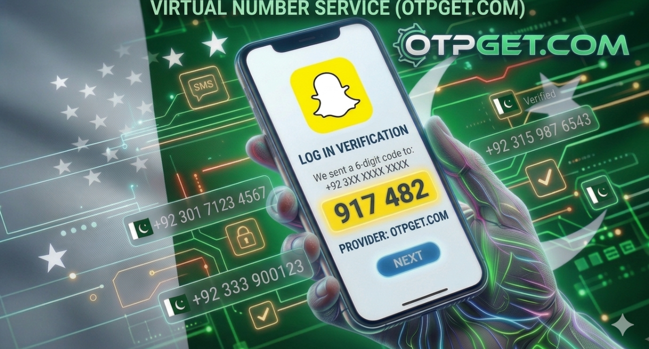 Snapchat Pakistani Virtual Number – Fast & Safe with OTPGET