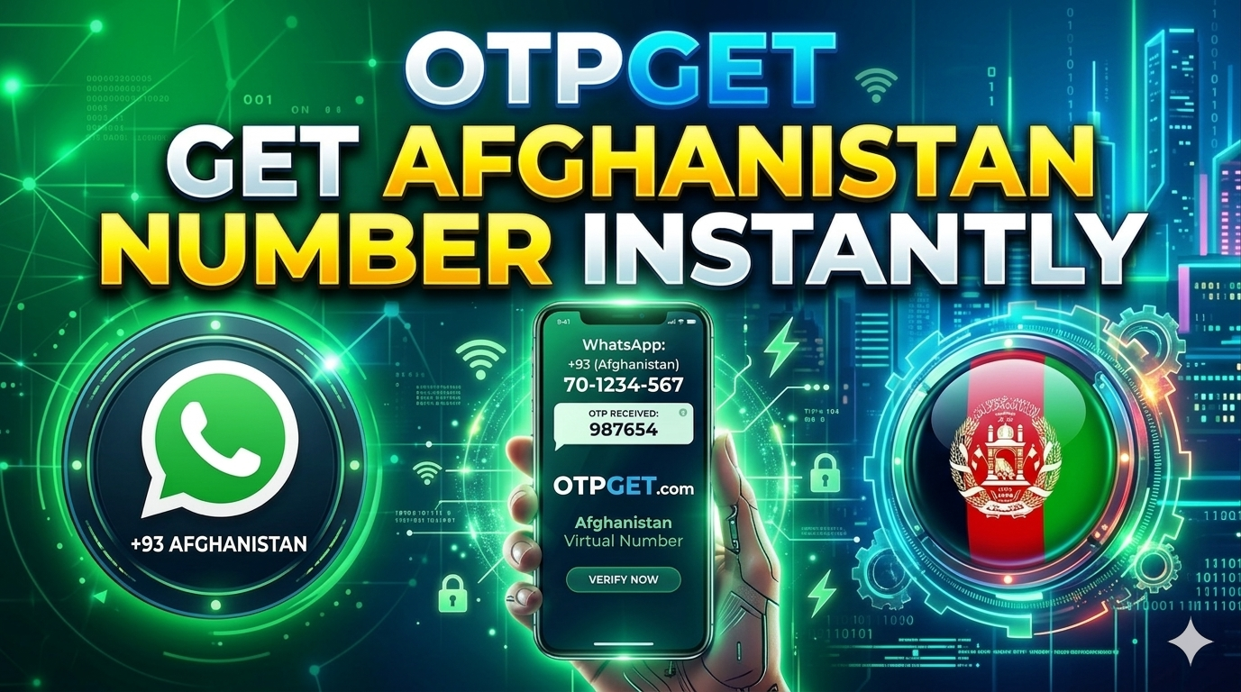 How to get whatsapp. Afghanistan Virtual number