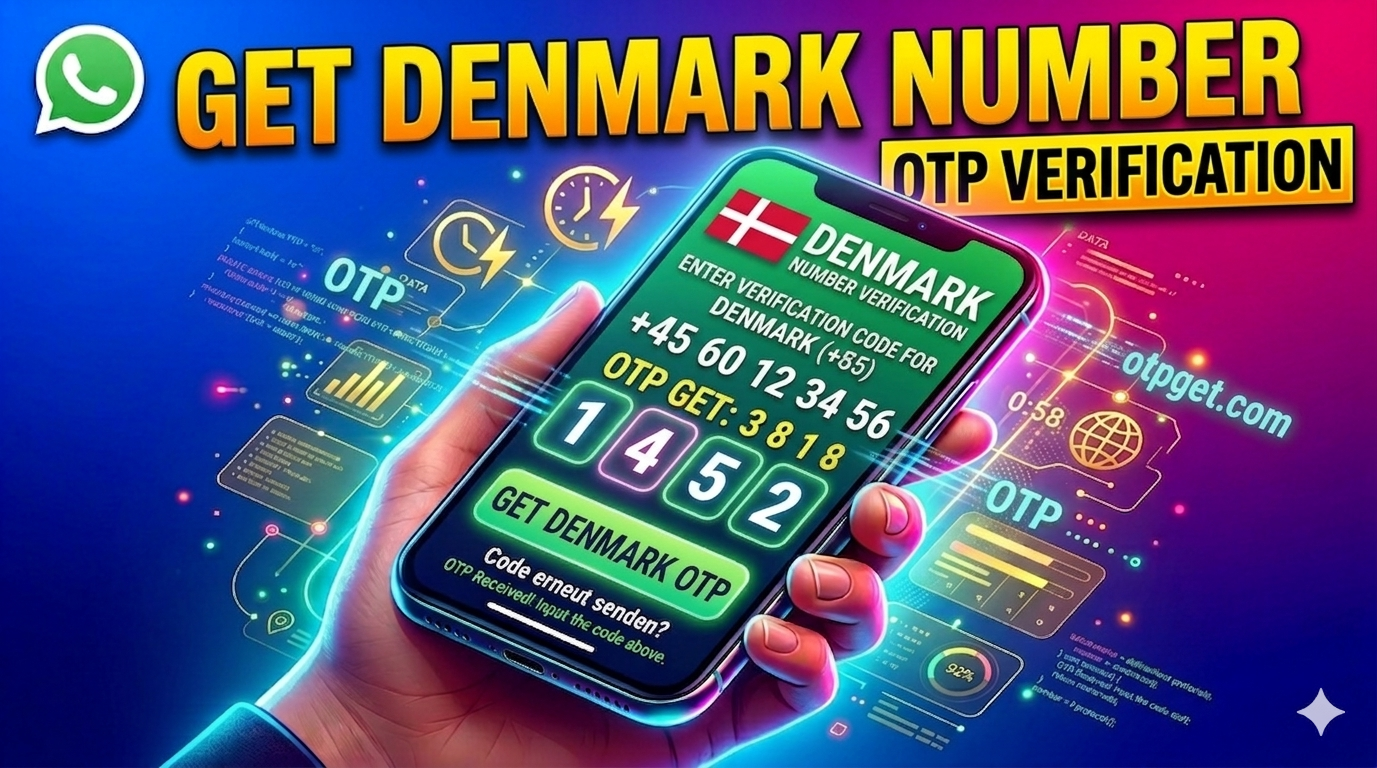 Get Denmark Virtual Number for WhatsApp – OTPGET