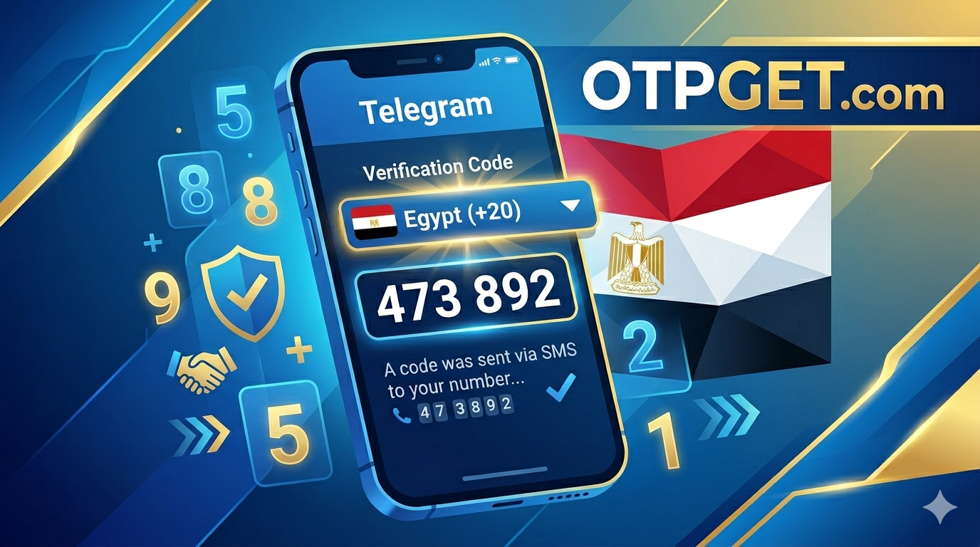 How to get telegram. Egypt Virtual number