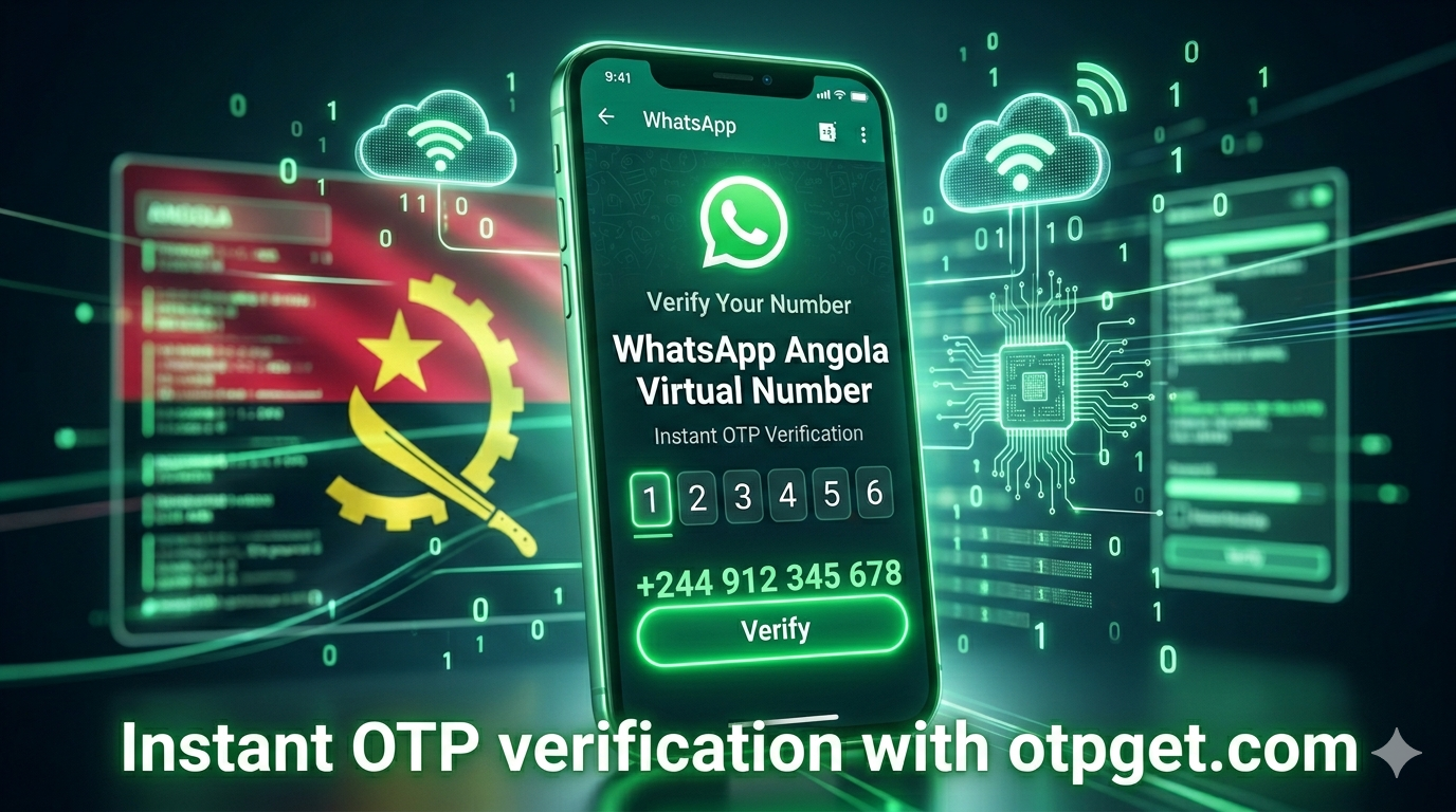 Get WhatsApp Angola Virtual Number Instantly with OTPGET