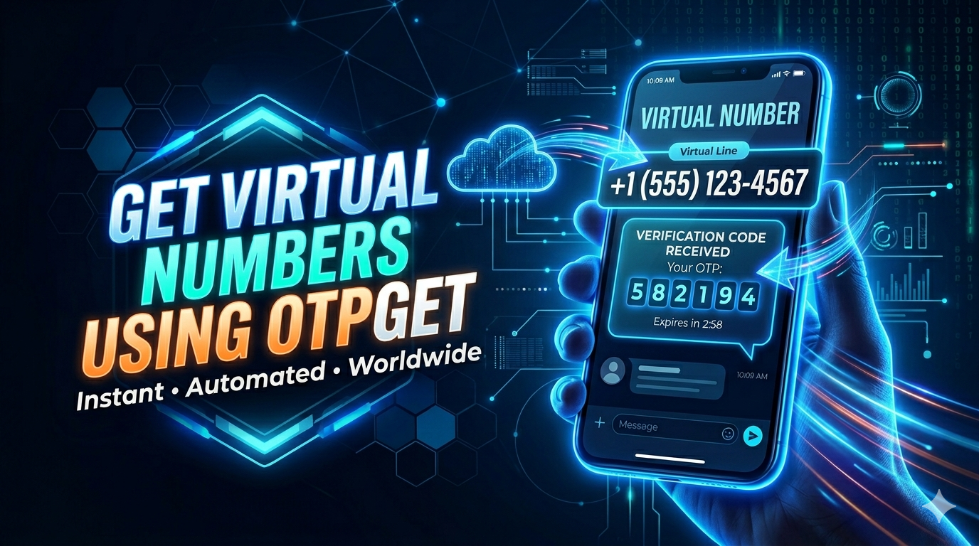 How to Get Virtual Numbers Using OTPGET Instantly