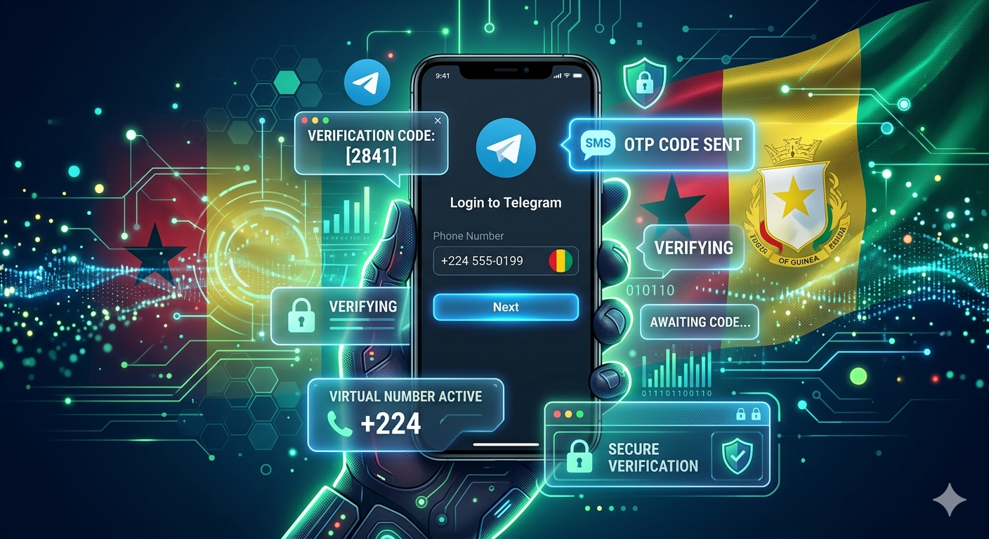 How to Get a Telegram Guinea Virtual Number Easily