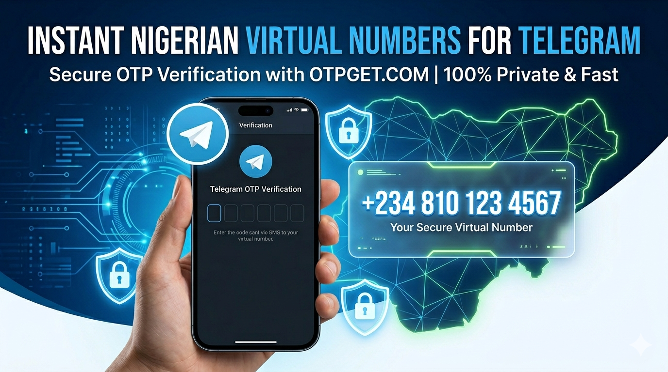 Telegram Virtual Number Nigeria: Secure OTPGET Solution