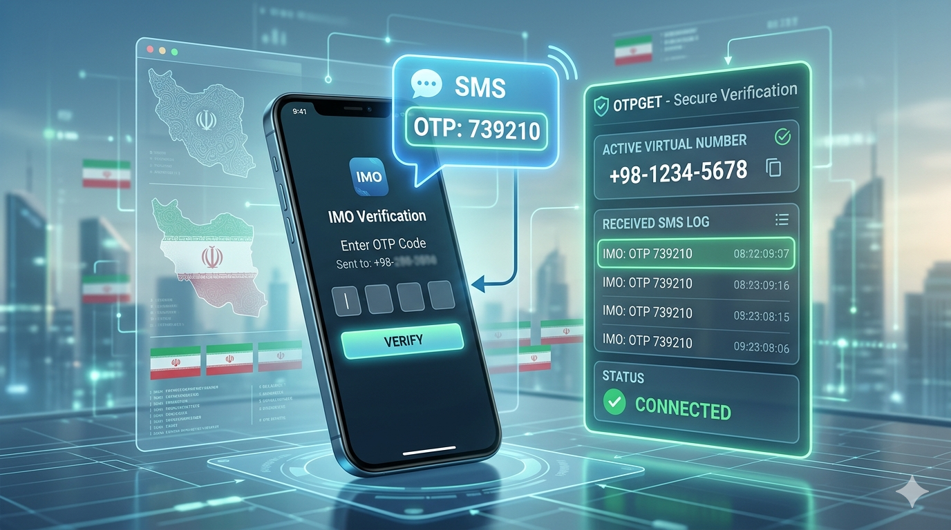 How to Get IMO Iran Number Using OTPGET Easily & Fast