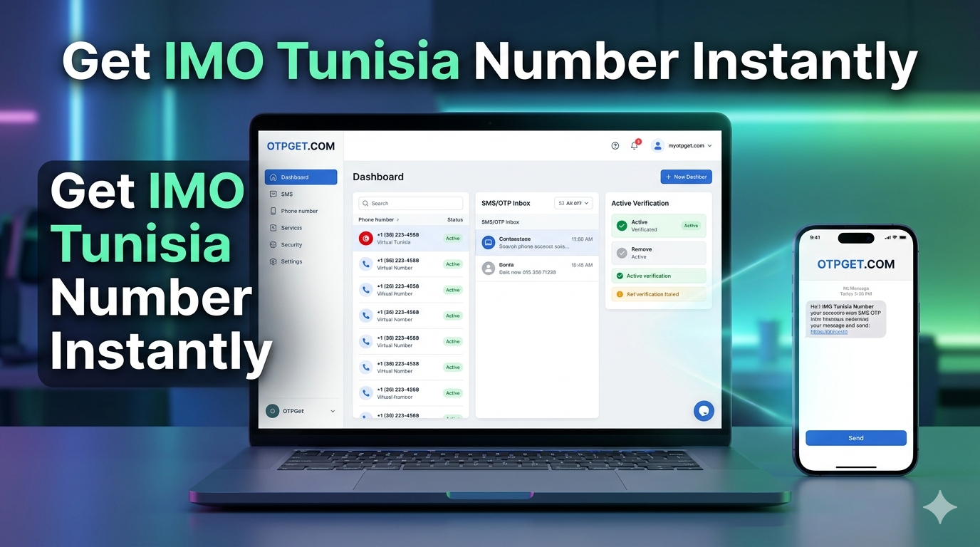 How to Get IMO Tunisia Number Online Fast with OTP Verification | OTPGET