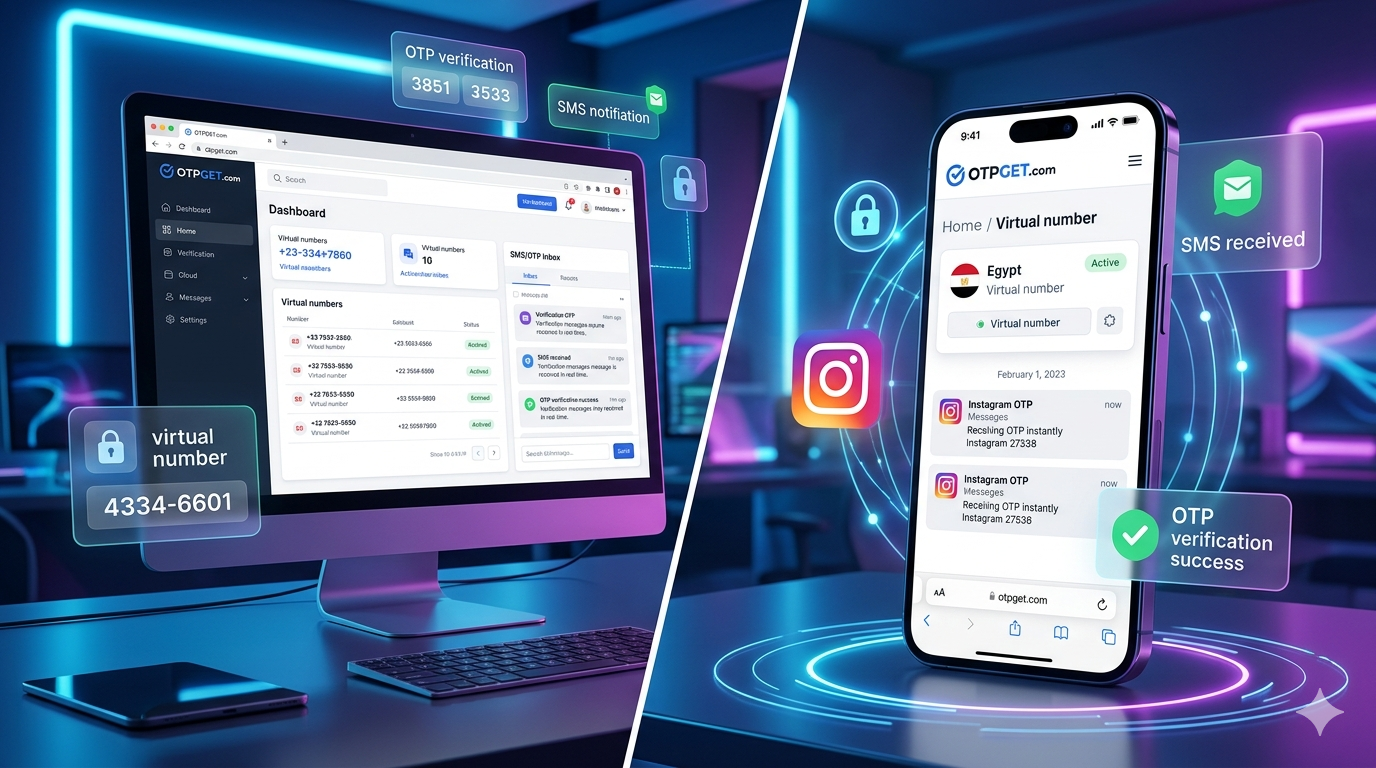 How to Get Instagram Egypt Number Using OTPGET Easily Today