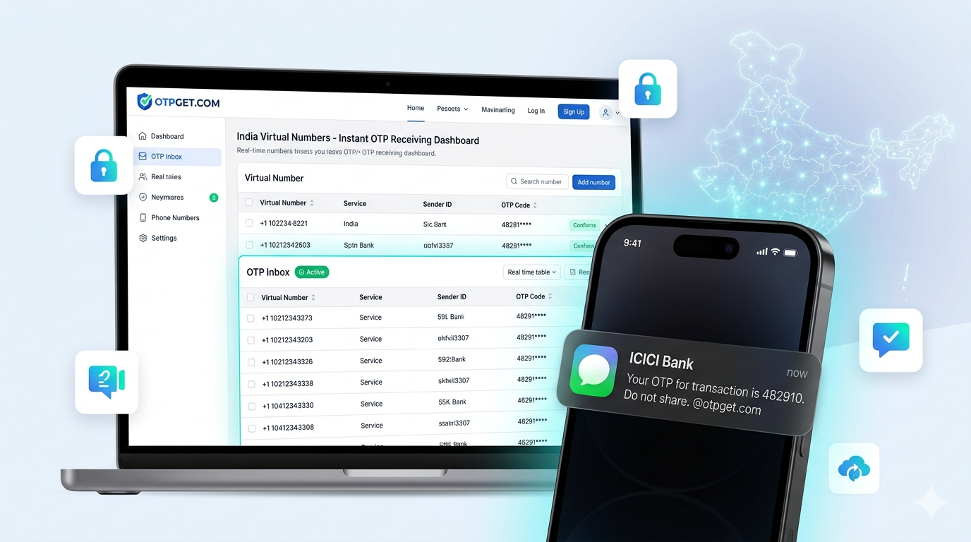 India Virtual Number for OTP: Complete Guide to Receive OTP Now