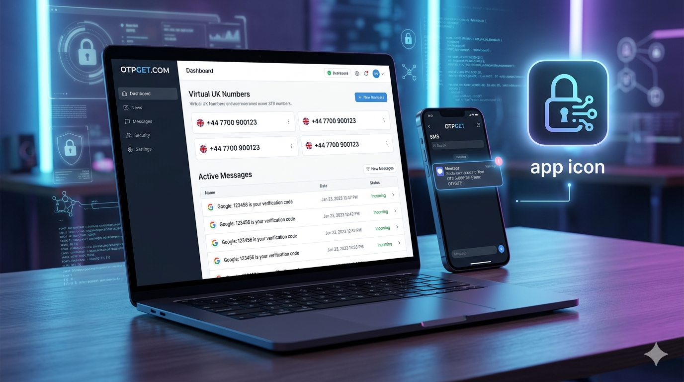 UK Virtual Number for SMS Verification | OTPGET SMS Service