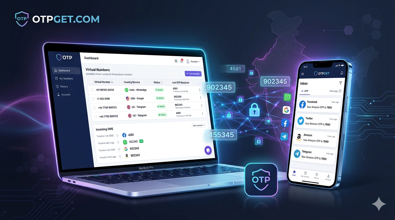 India Virtual Number OTP Guide – Fast Secure OTPGET Solution