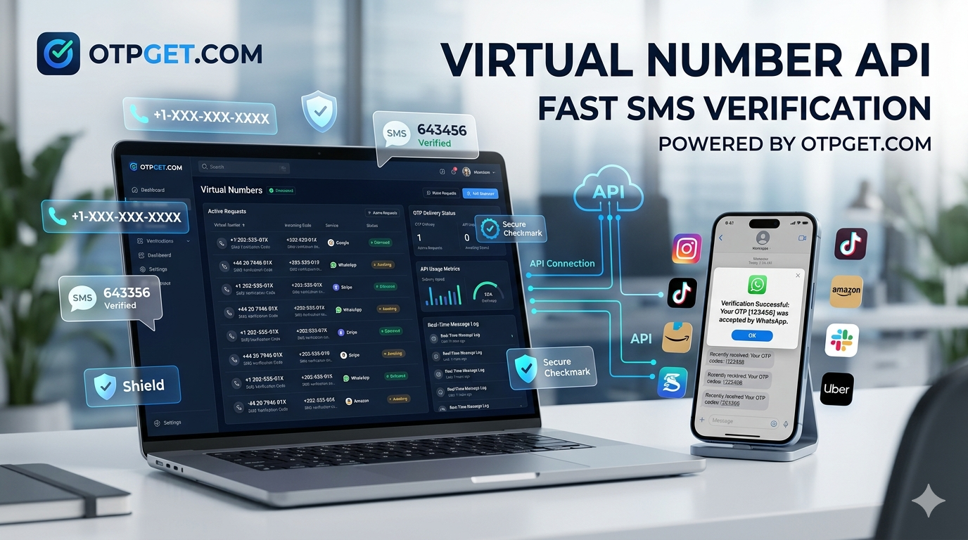 Virtual Number API: Reliable SMS Verification with OTPGET