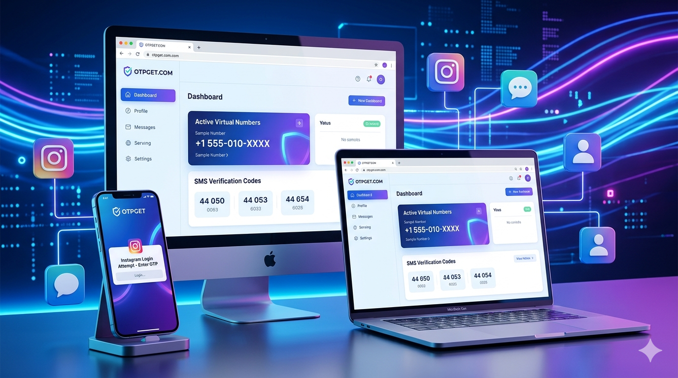 How to Get Instagram Kyrgyzstan Number Using OTPGET Easily