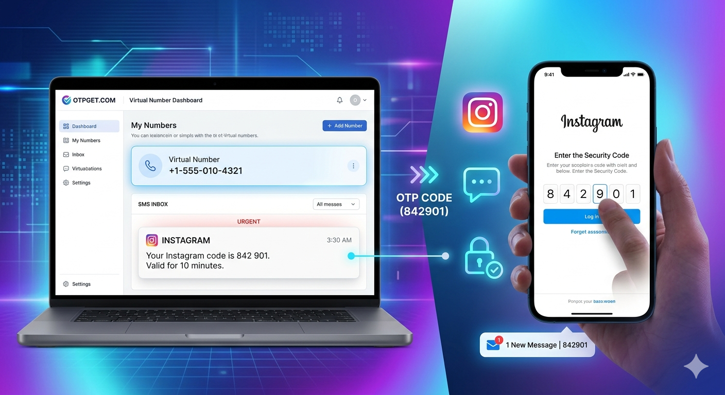 How to Get Instagram Montserrat Number for OTP Verification