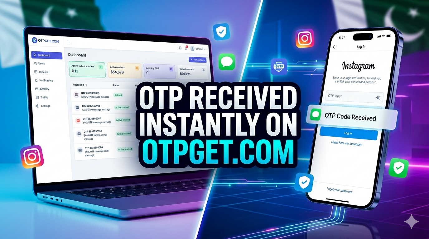 How to Get Instagram Pakistan Number – OTPGET Solution Guide