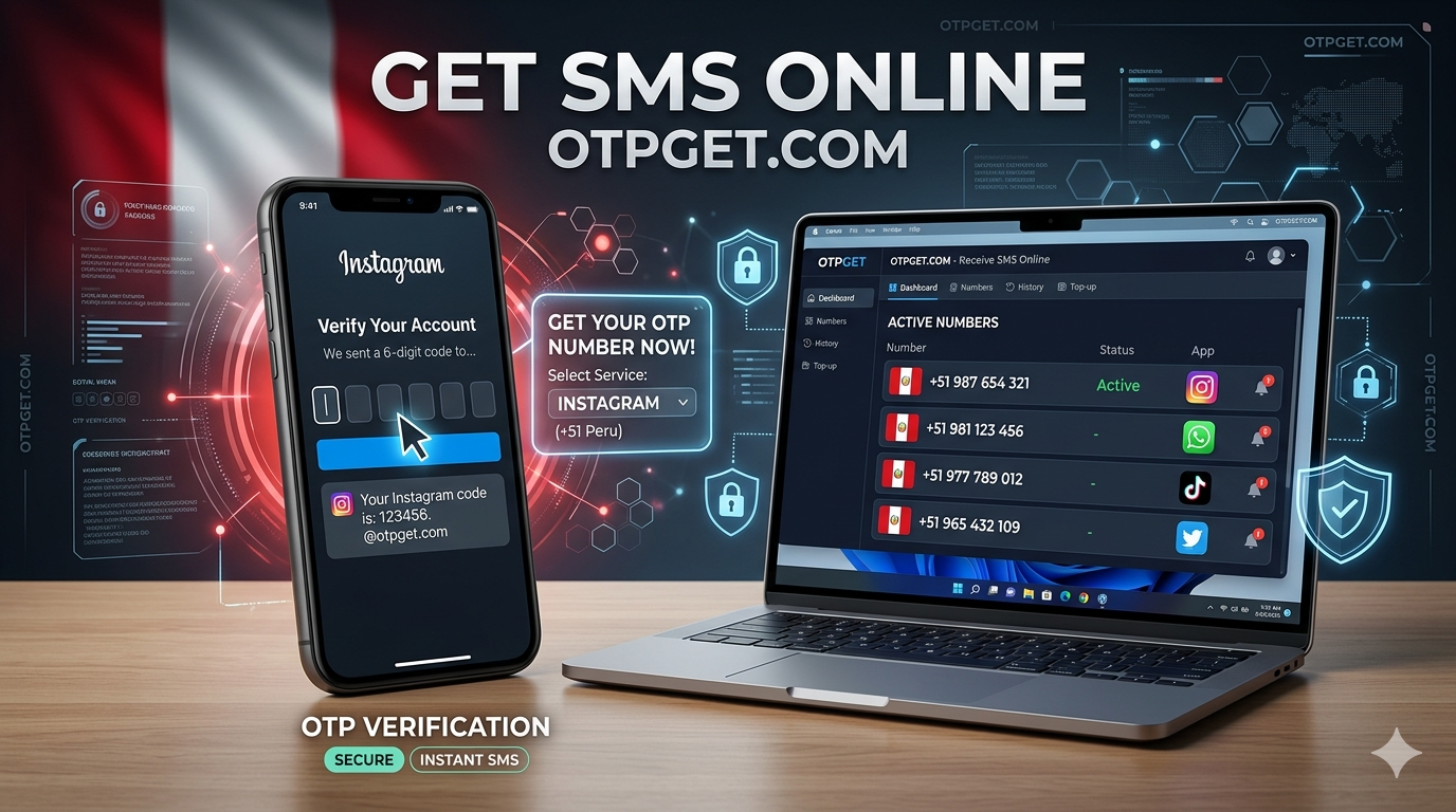 how to get instagram Peru number with OTPGET guide