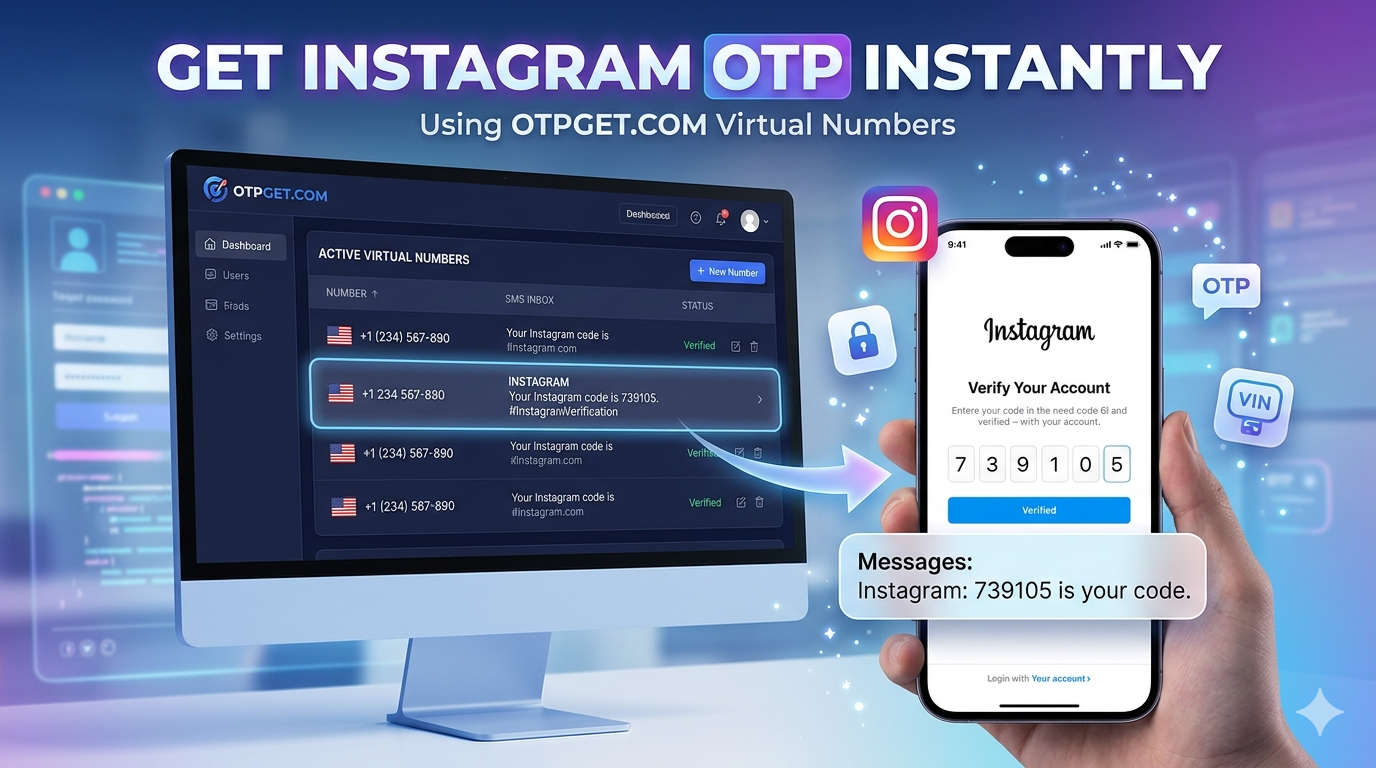 How to Get Instagram Poland Number Using OTPGET Fast & Easy Now