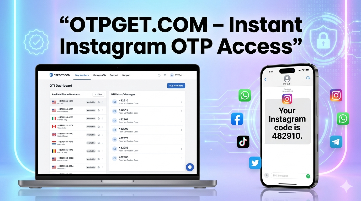 Instagram Portugal Number Guide: Get OTP with OTPGET Virtual SMS Access