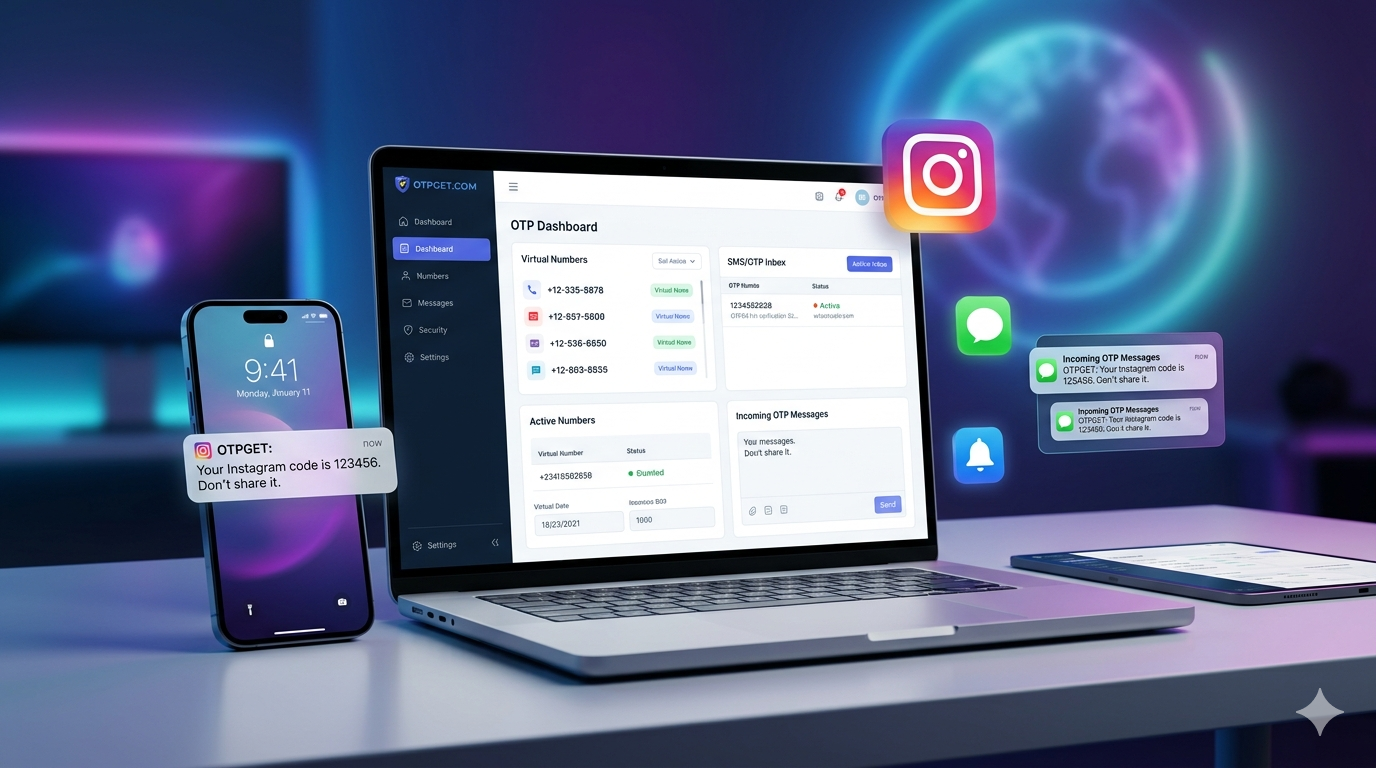 how to get instagram Zambia. number | OTPGET SMS solution guide