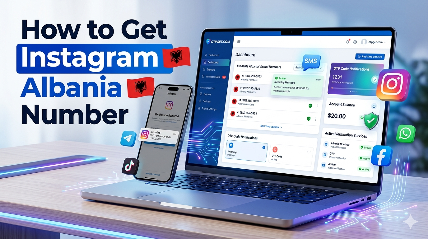 How to Get Instagram Albania Number Easily with OTPGET