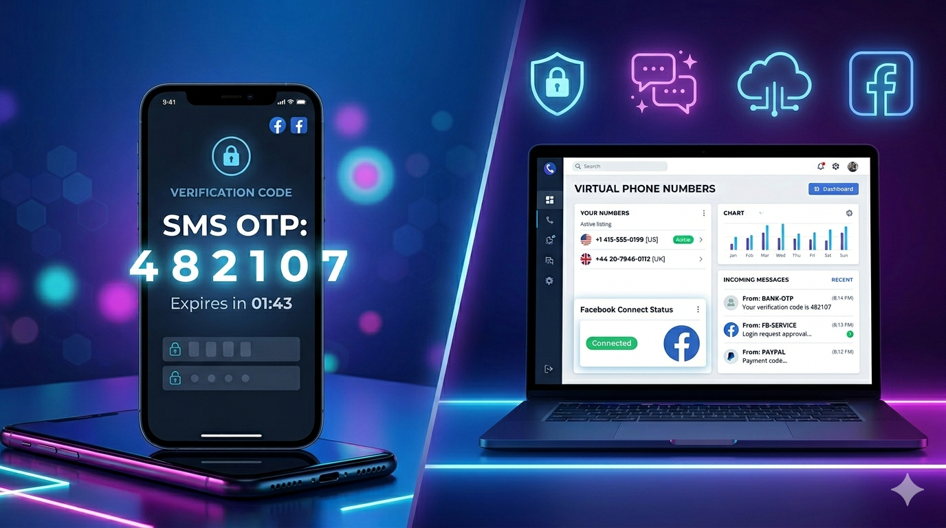 How to Get Facebook Belize Number Using OTPGET Service Guide