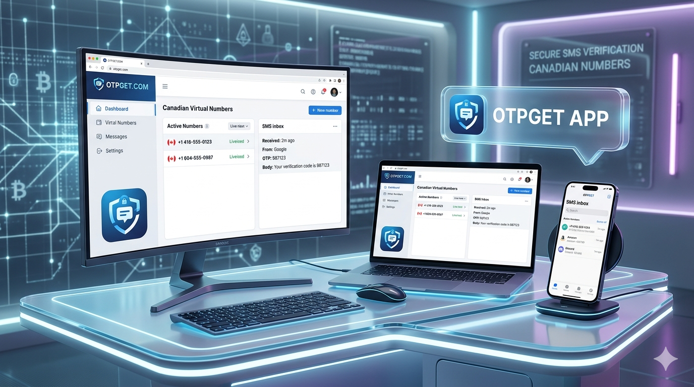 How to Get Facebook Canada Number Using OTPGET Service Guide
