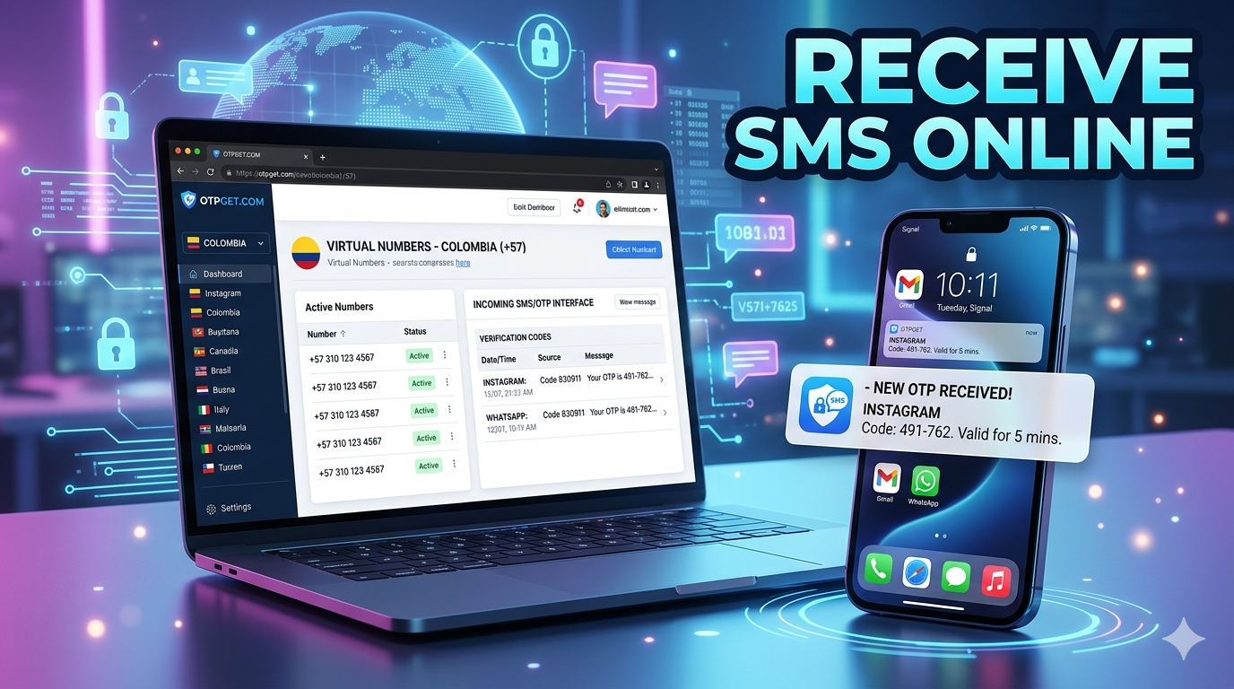 How to Get Facebook Colombia Number Using OTPGET Guide Tips & SEO