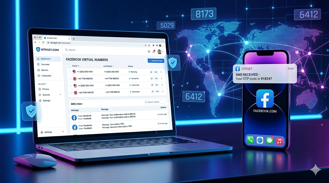 How to Get Facebook Congo Number Using Virtual Phone Number Services