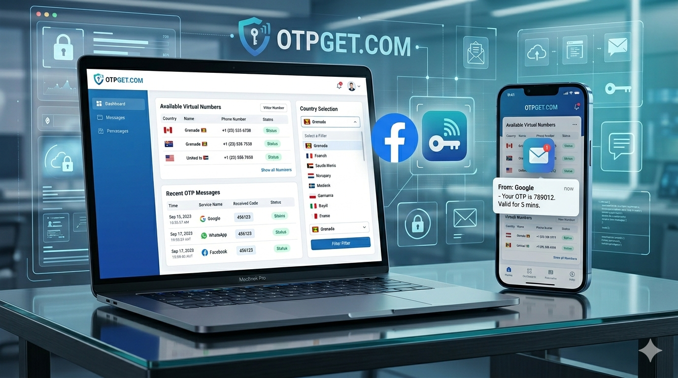 How to Get Facebook Grenada Number Using OTPGET Easily Guide