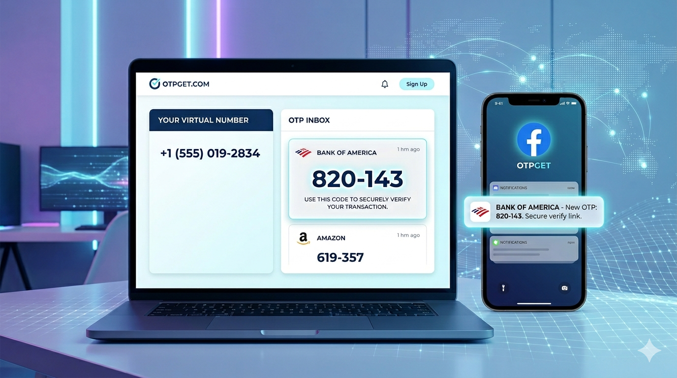 How to Get Facebook Kuwait Number Using OTPGET Safely Guide