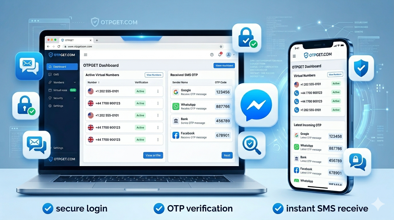 How to Get Facebook Montenegro Number Using OTPGET Easily Guide