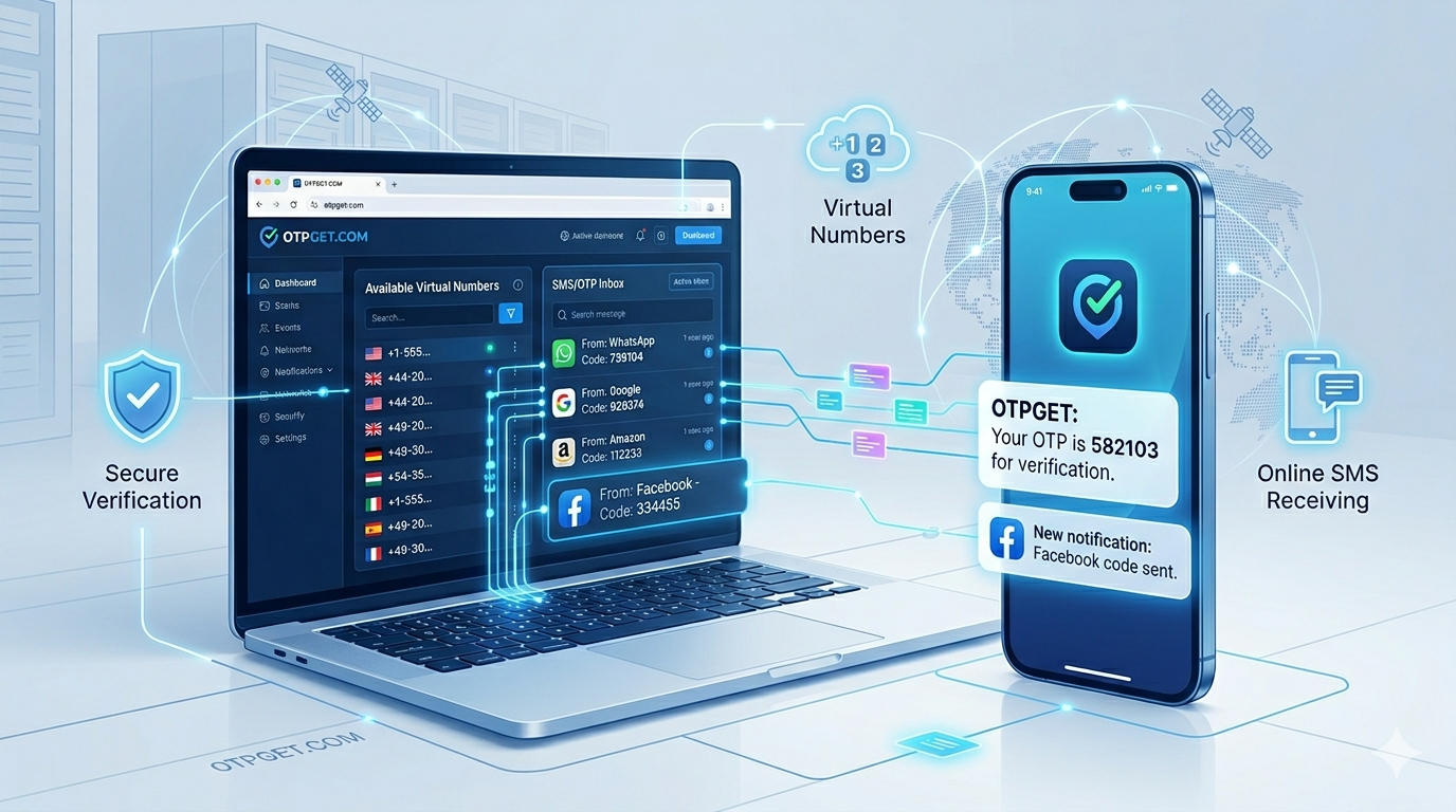 How to Get Facebook Sri Lanka Number Using OTPGET Easily Guide