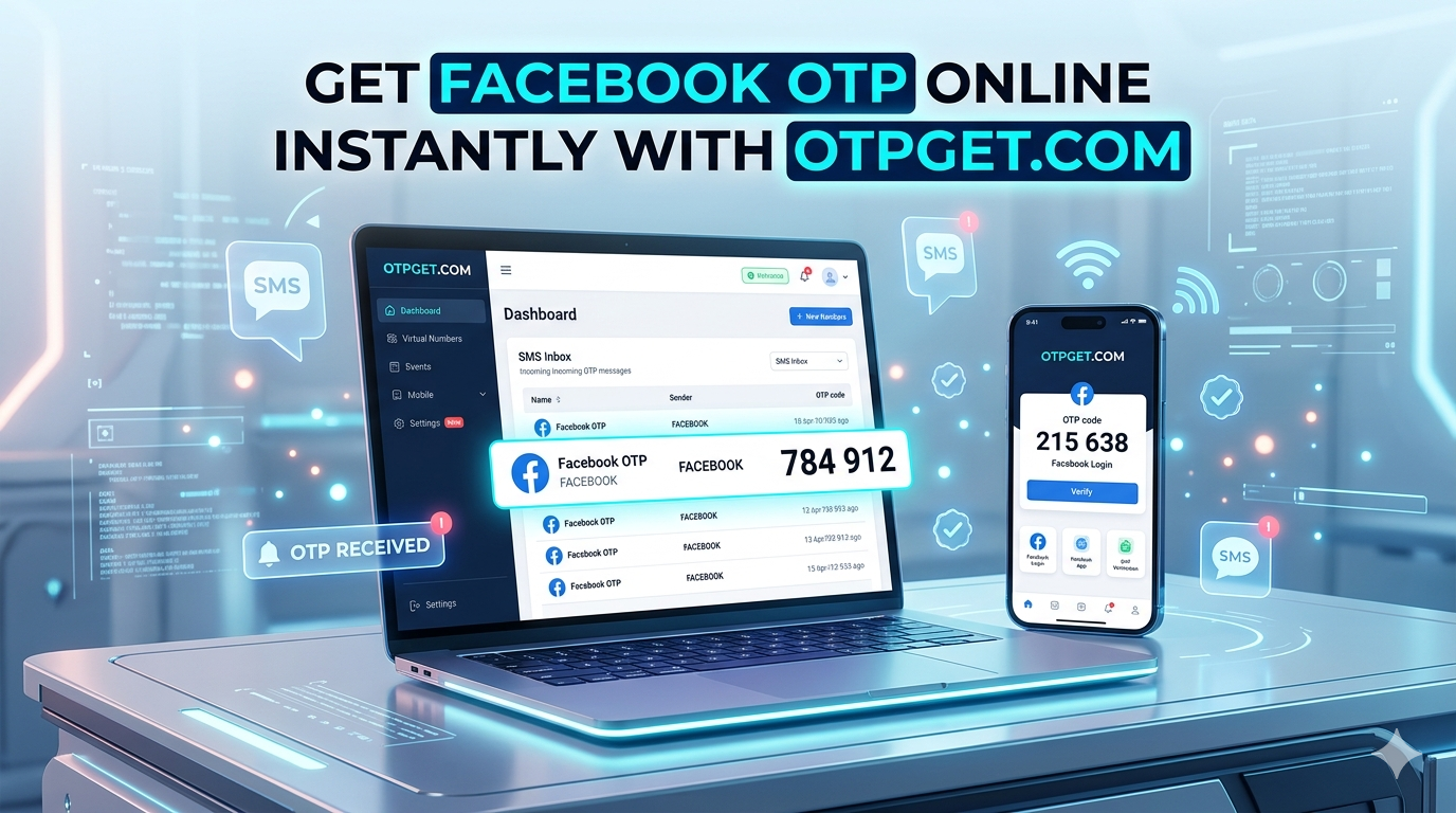 How to Get Facebook Tajikistan Number Using OTPGET Online Guide