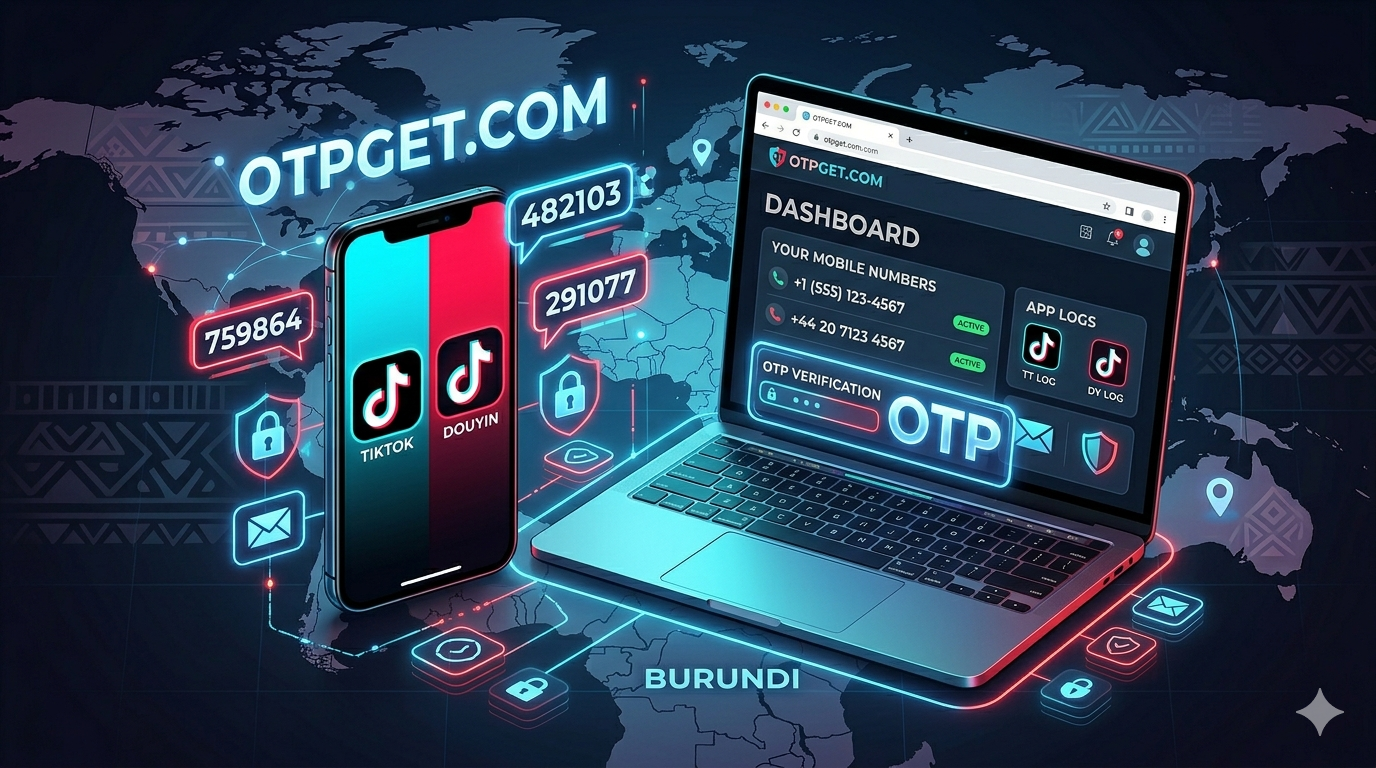 How to Get TikTok & Douyin Burundi Number for Verification Code